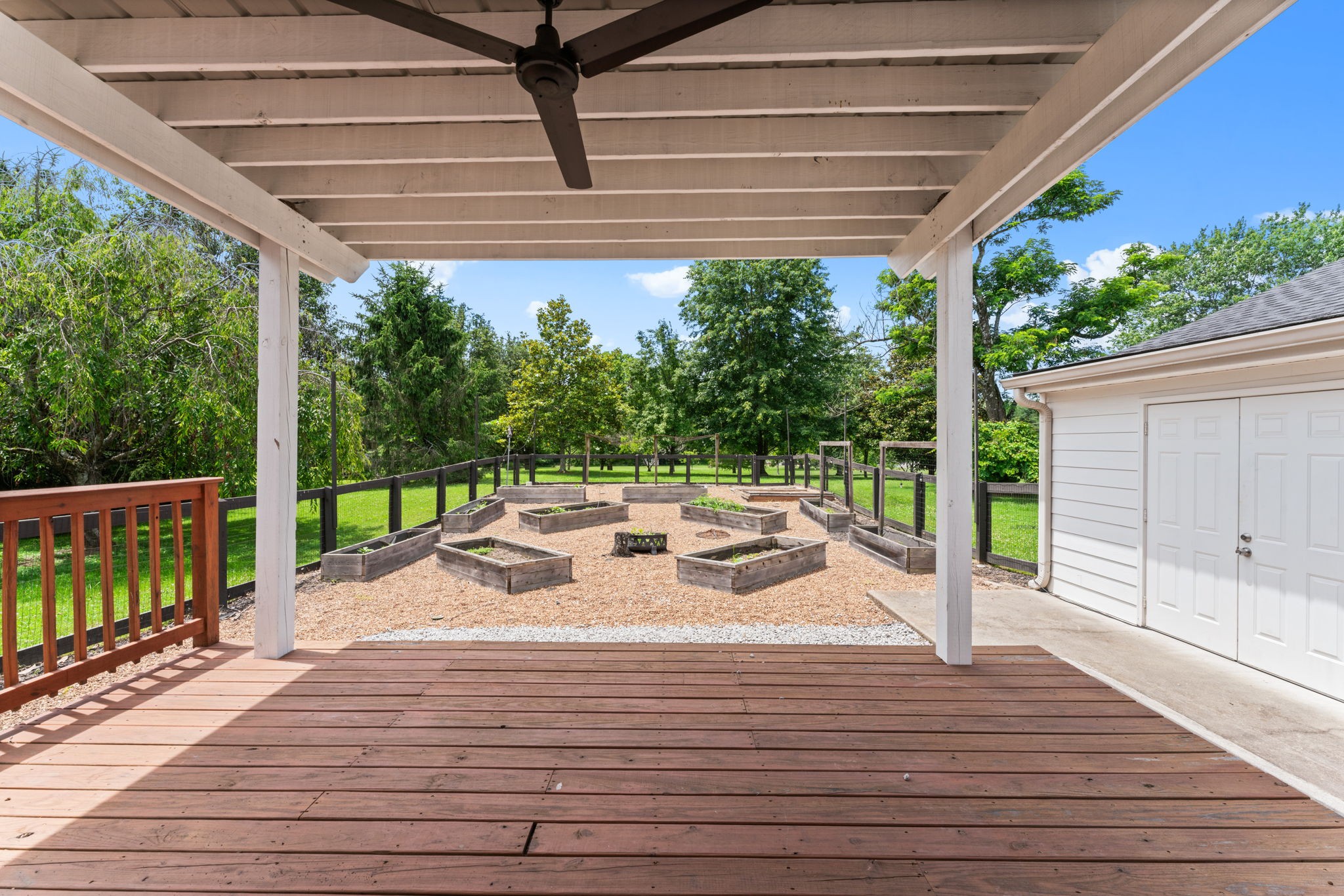 4021 Arno Road Franklin, TN 37064 - Photo 26 of 31 a view of a patio with wooden floor