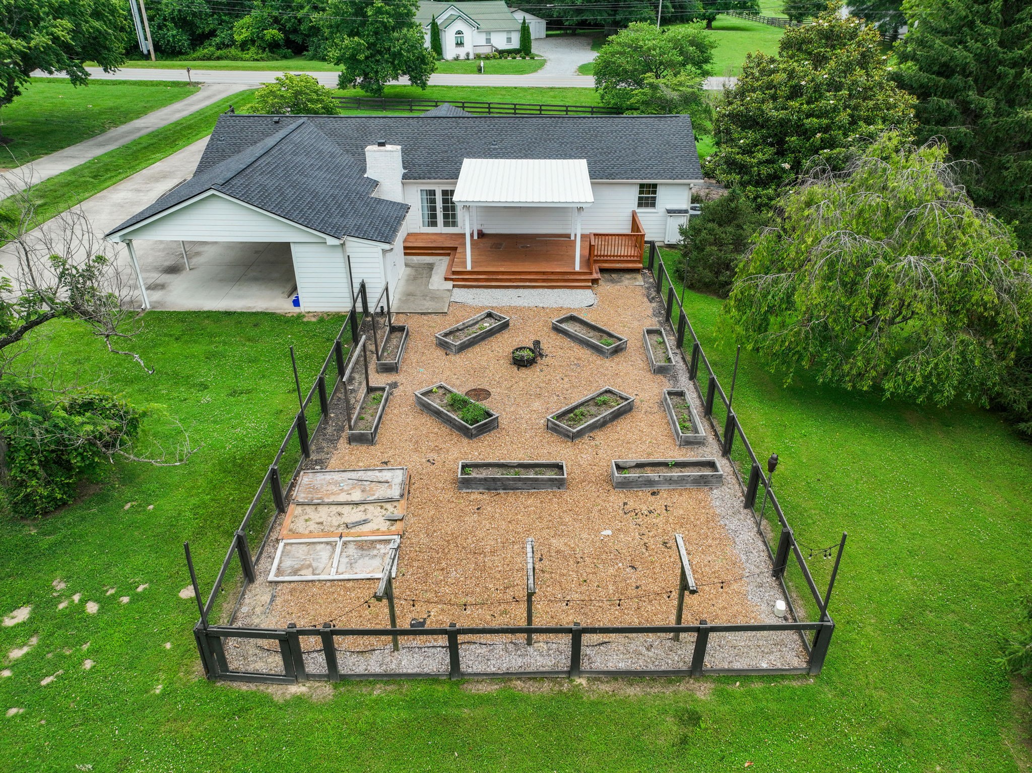 4021 Arno Road Franklin, TN 37064 - Photo 30 of 31 an aerial view of a house