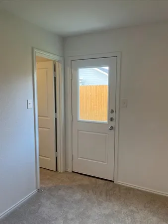 a close view of closet