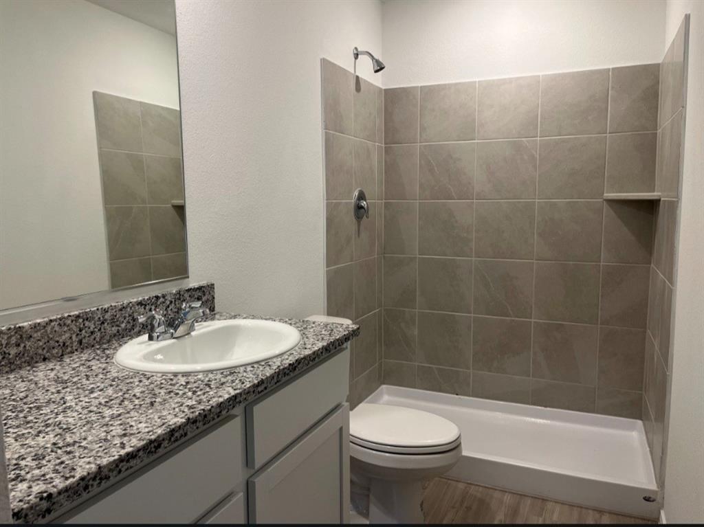 252 Jethro Lane Princeton, TX 75407 - Photo 17 of 20 a bathroom with a sink a toilet and shower