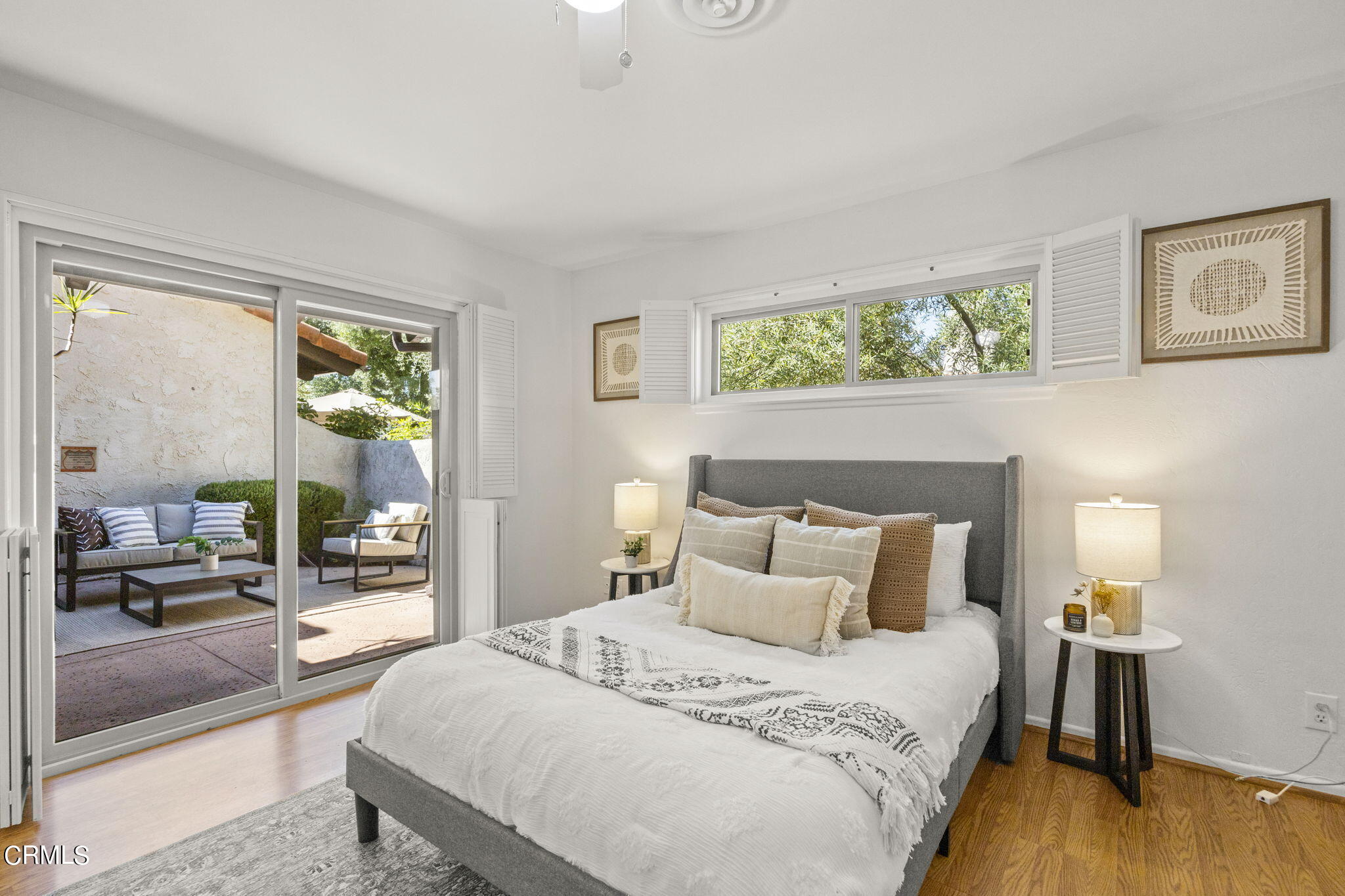 410 Church Road, Unit 25 Ojai, CA 93023 - Photo 17 of 24 a bedroom with a bed and a window