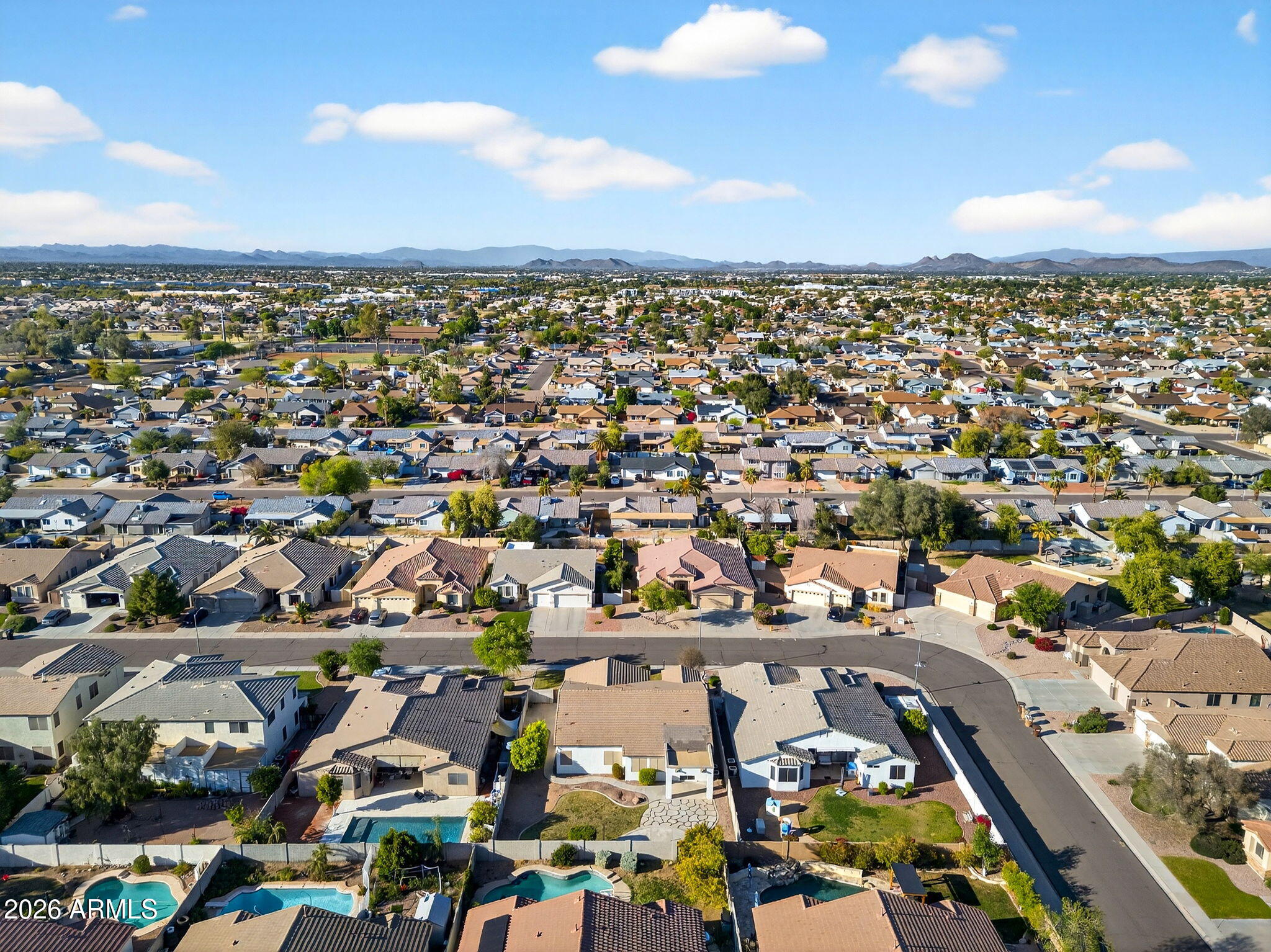 8217 West Bloomfield Road Peoria, AZ 85381 - Photo 44 of 48 an aerial view of a city