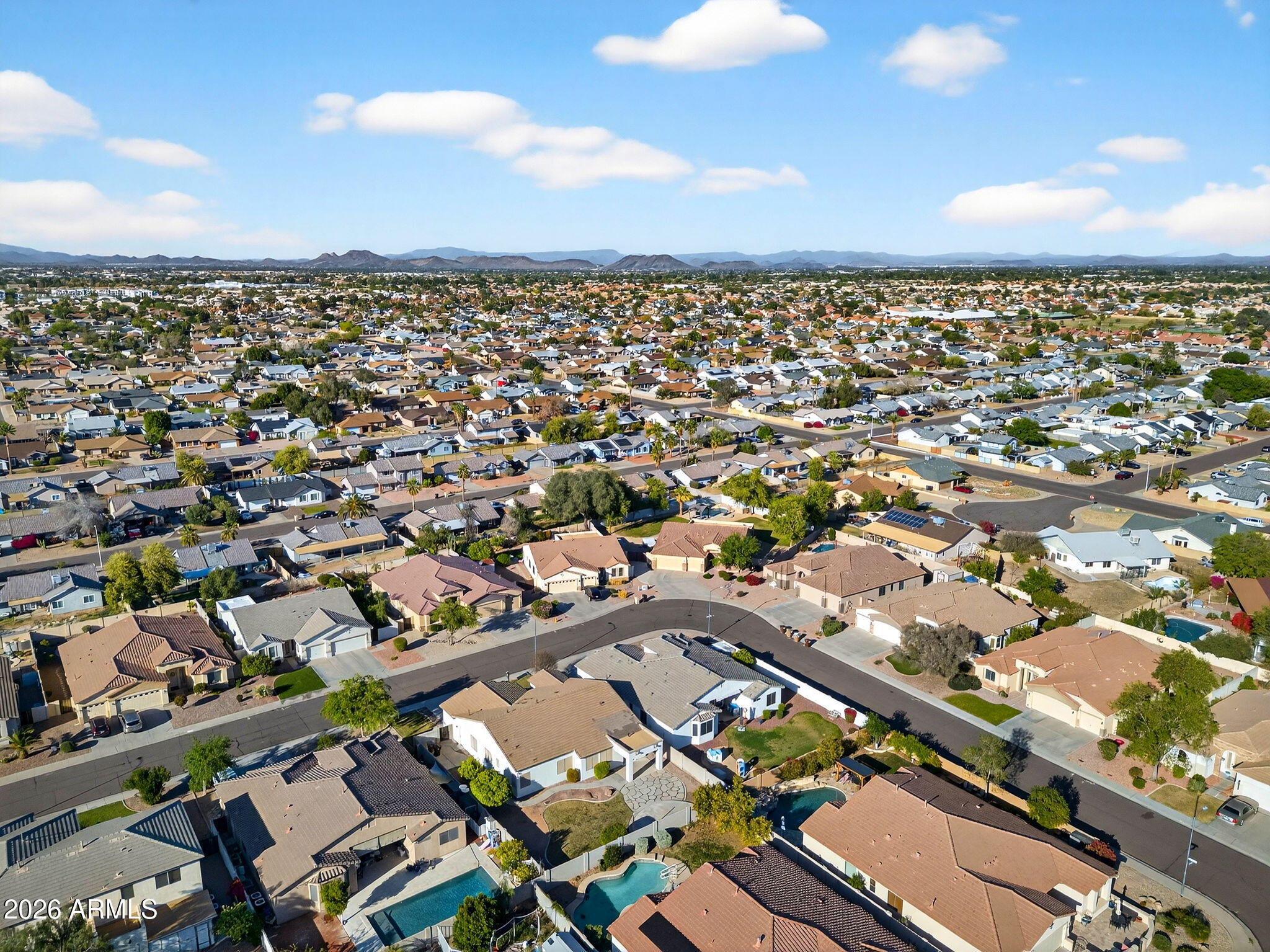 8217 West Bloomfield Road Peoria, AZ 85381 - Photo 45 of 48 an aerial view of a city