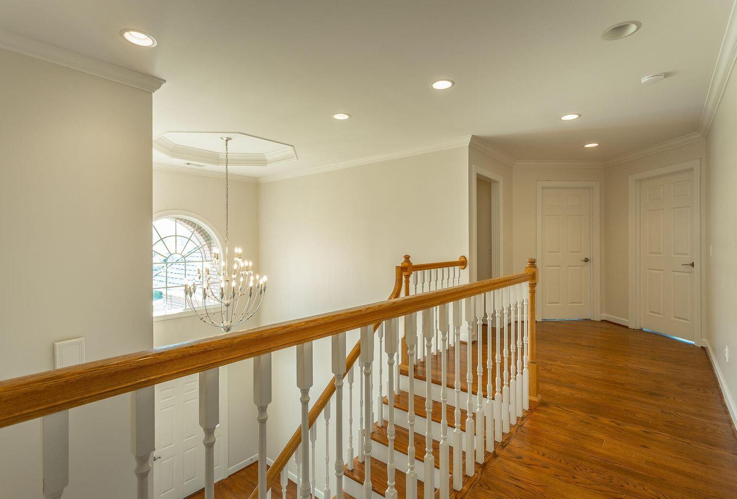 9619 Windrose Circle Chattanooga, TN 37421 - Photo 30 of 69 a view of a hallway with wooden floor windows and entryway