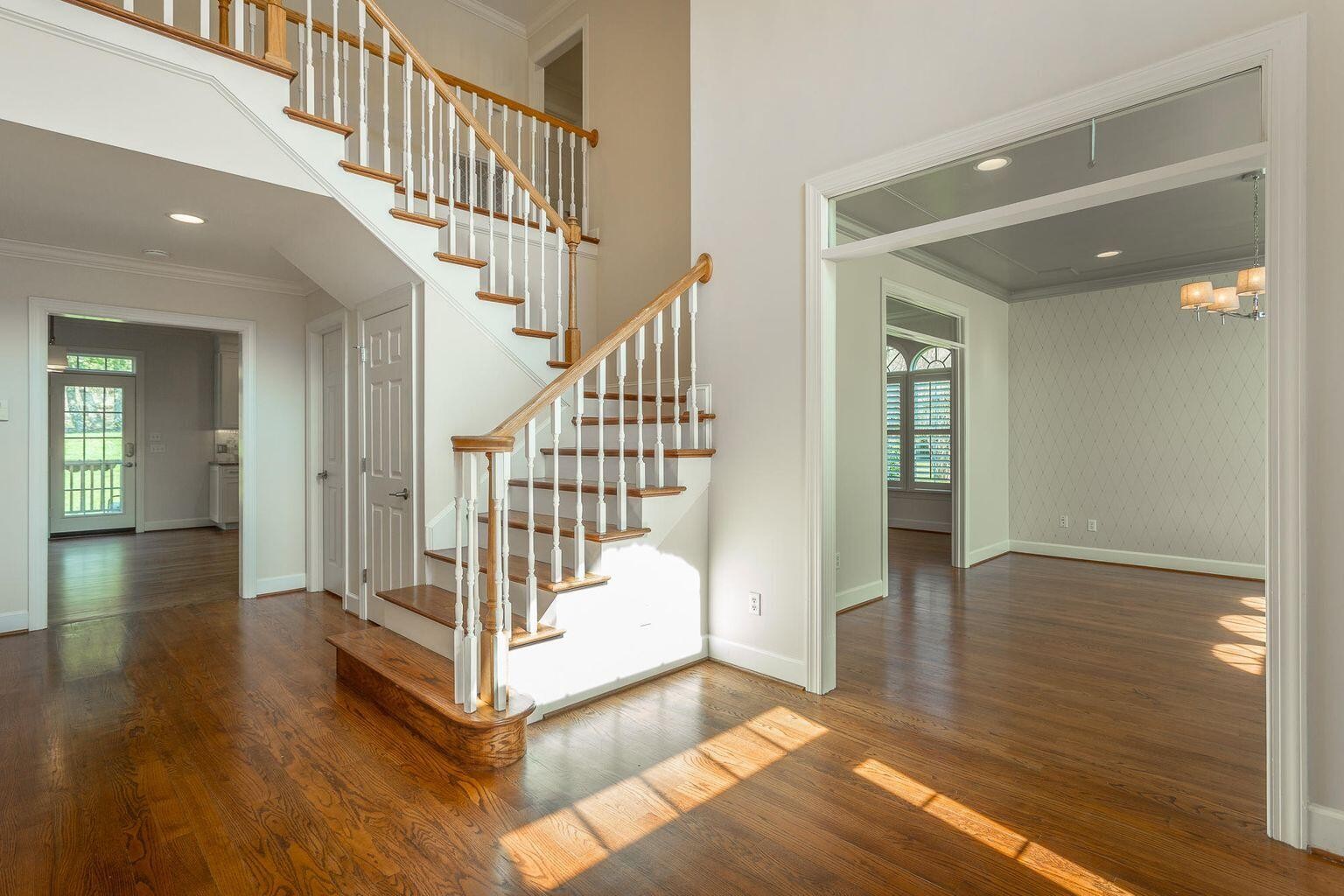 9619 Windrose Circle Chattanooga, TN 37421 - Photo 4 of 69 a view of entryway with wooden floor and windows