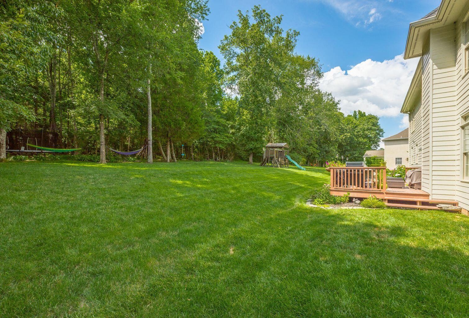 9619 Windrose Circle Chattanooga, TN 37421 - Photo 58 of 69 a backyard of a house with table and chairs