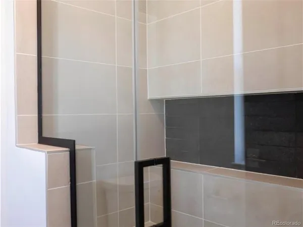 a close view of closet