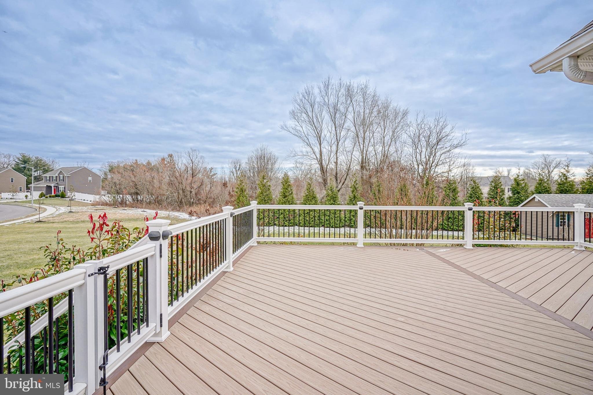 6 Schooner Lane Carneys Point, NJ 08069 - Photo 34 of 48 480 sf Composite Deck with Lighting and Gate