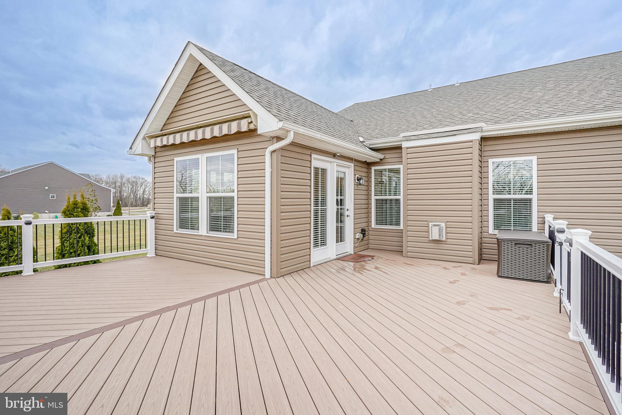 6 Schooner Lane Carneys Point, NJ 08069 - Photo 36 of 48 480 sf Composite Deck with Lighting and Gate