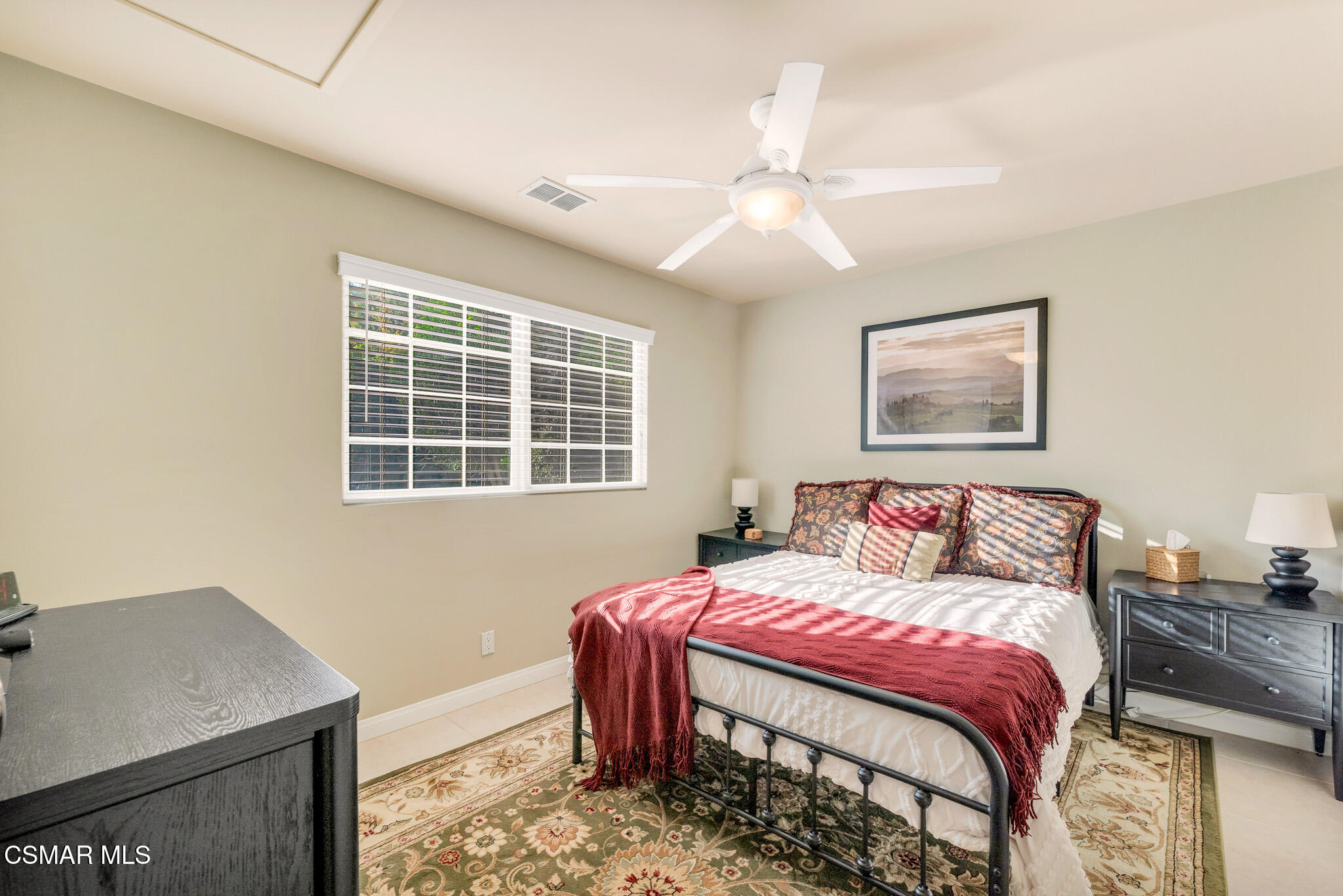 3037 Divernon Avenue Simi Valley, CA 93063 - Photo 20 of 44 a bedroom with a bed and a window