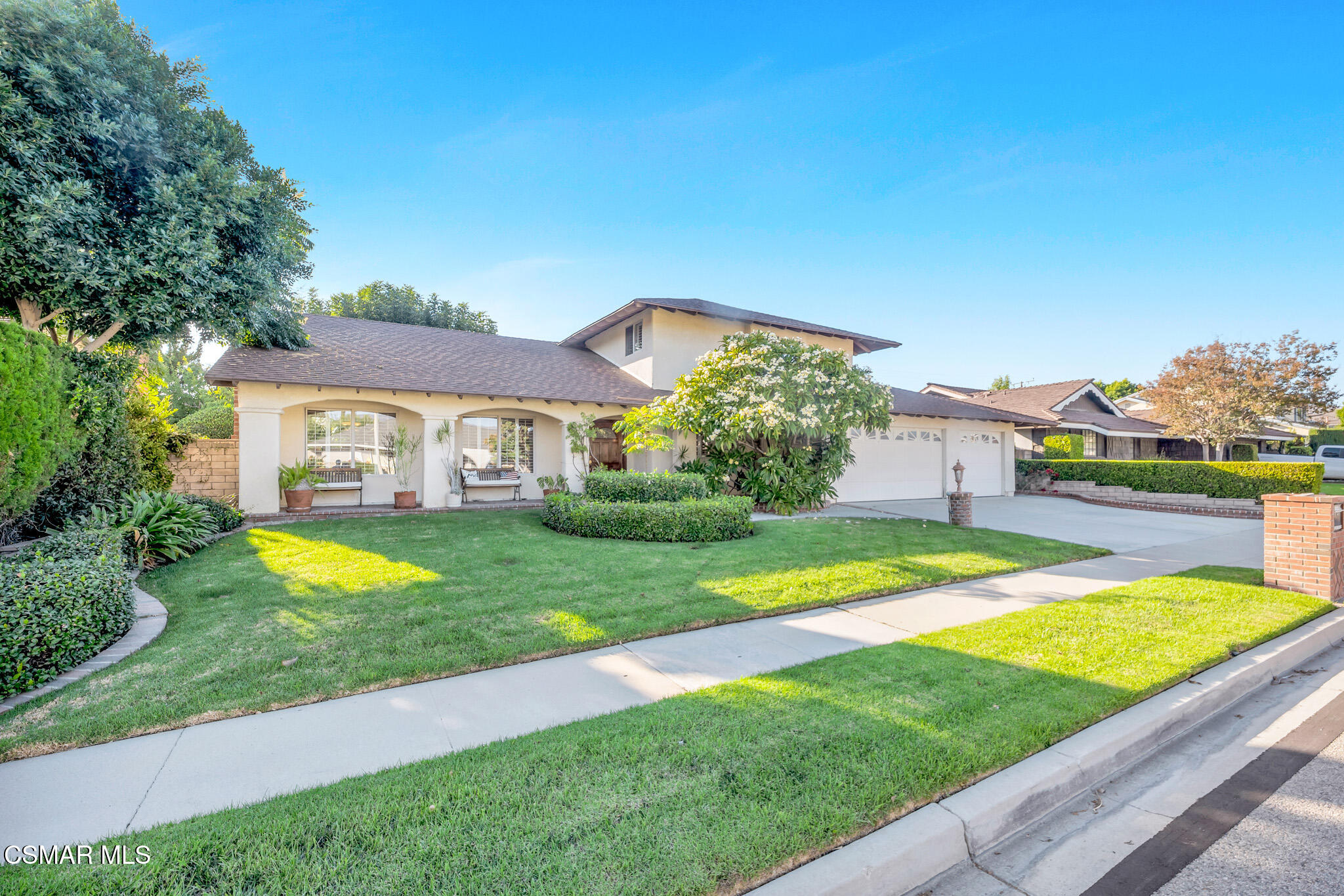 3037 Divernon Avenue Simi Valley, CA 93063 - Photo 2 of 44 a view of a house with swimming pool and a yard