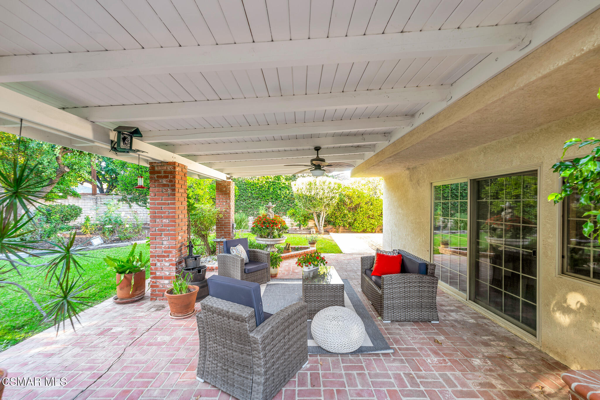 3037 Divernon Avenue Simi Valley, CA 93063 - Photo 36 of 44 a sitting area with furniture and garden view