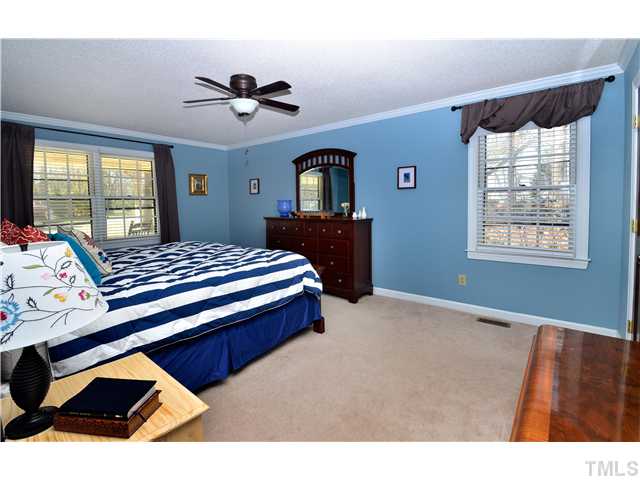4308 Holly Run Road Apex, NC 27539 - Photo 12 of 18 ANOTHER VIEW OF THE 1ST FLOOR MASTER BEDROOM