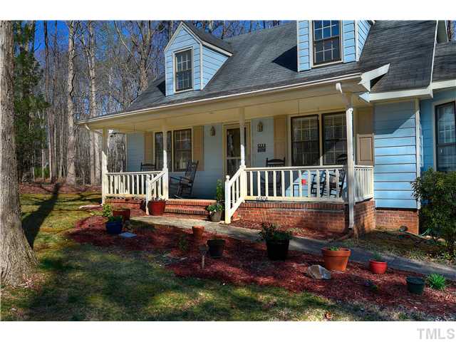 4308 Holly Run Road Apex, NC 27539 - Photo 3 of 18 FRONT PORCH VIEW