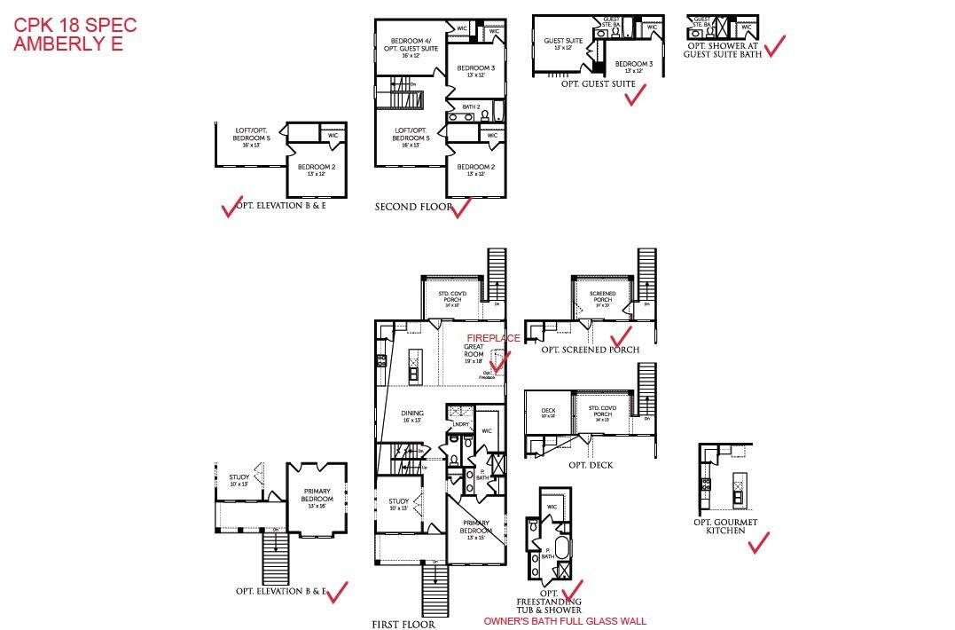 718 Minton Road Charleston, SC 29412 - Photo 26 of 26 CPK 18 Amberly E Floor Plan Pic