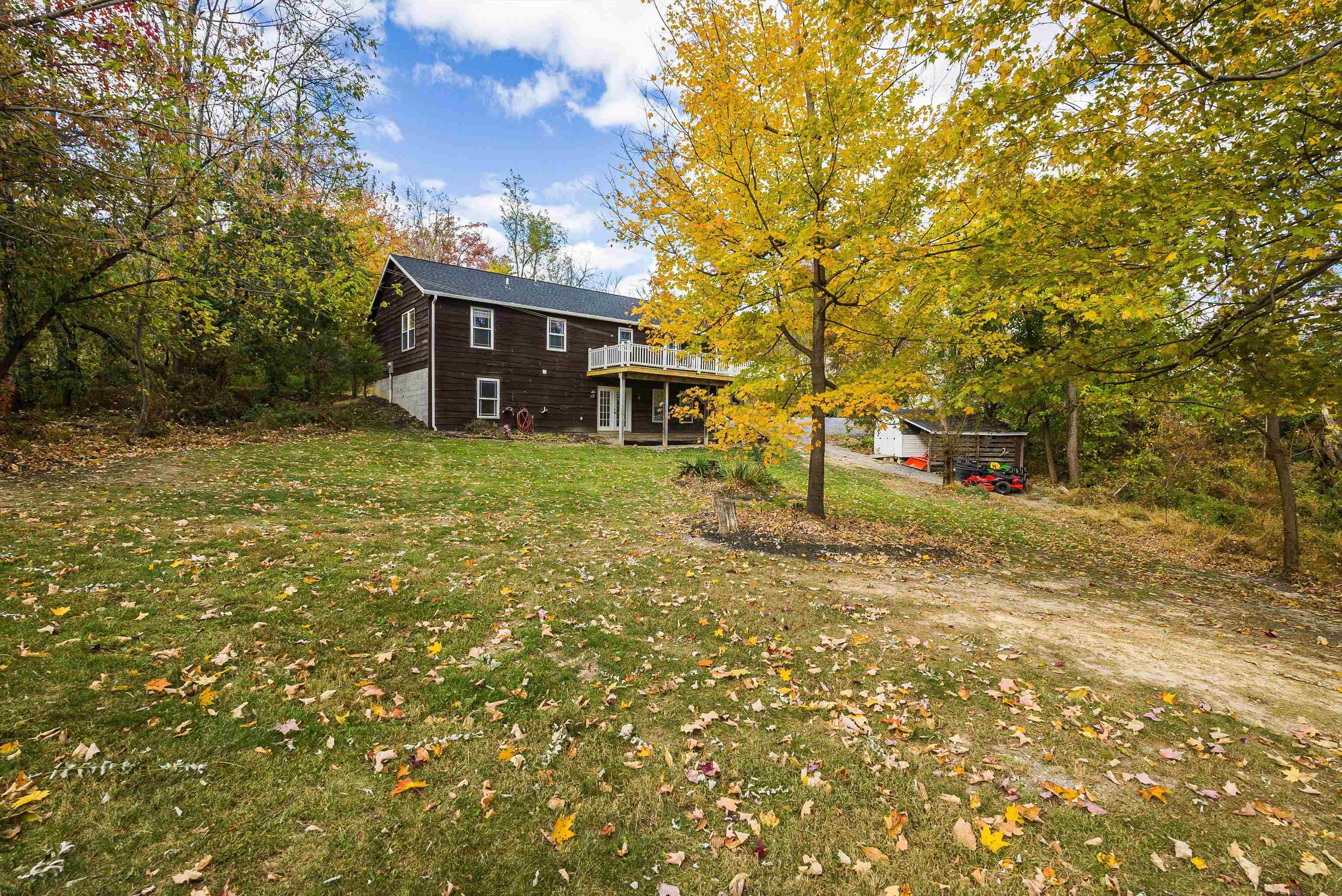 8499 Copperhead Road Singers Glen, VA 22850 - Photo 57 of 75 a view of a big yard with plants and large trees