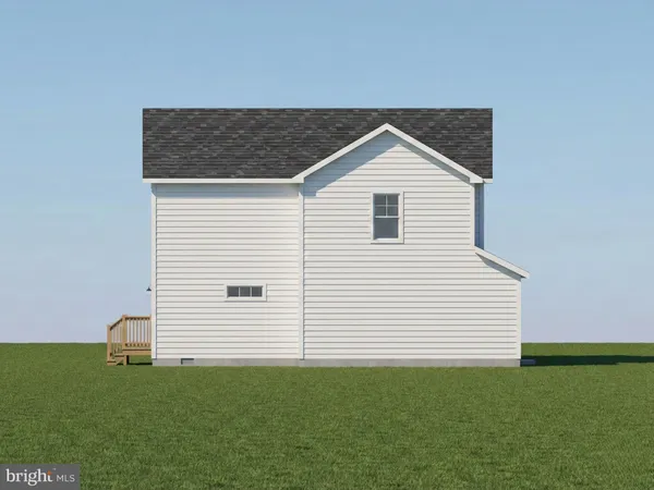 a house view with a backyard space