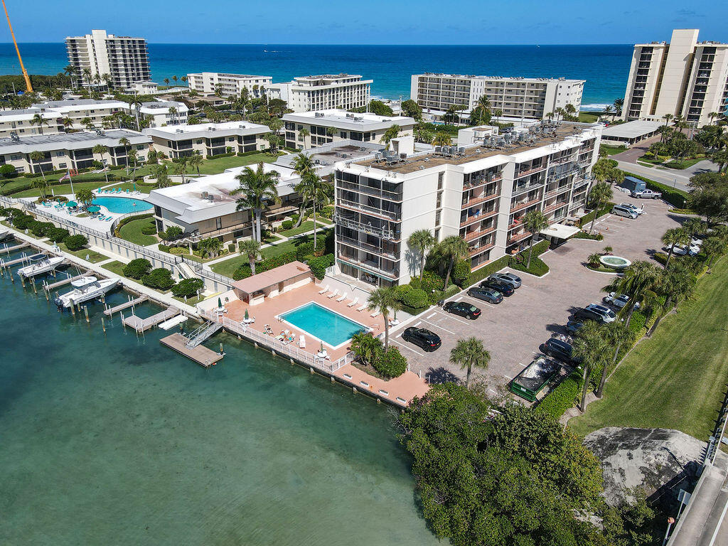 225 South Beach Road, Unit 103 Tequesta, FL 33469 - Photo 30 of 45 225SBeachRd#103Aerial(2)