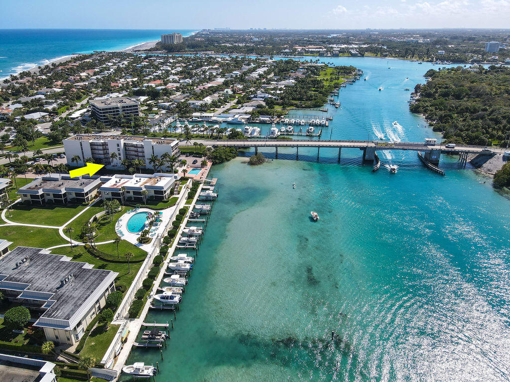 225 South Beach Road, Unit 103 Tequesta, FL 33469 - Photo 36 of 45 225SBeachRd#103Aerial(7)a