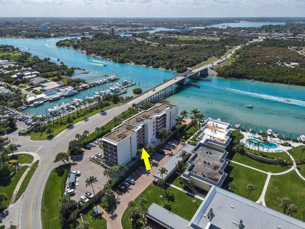 225 South Beach Road, Unit 103 Tequesta, FL 33469 - Photo 40 of 45 225SBeachRd#103Aerial(9)a