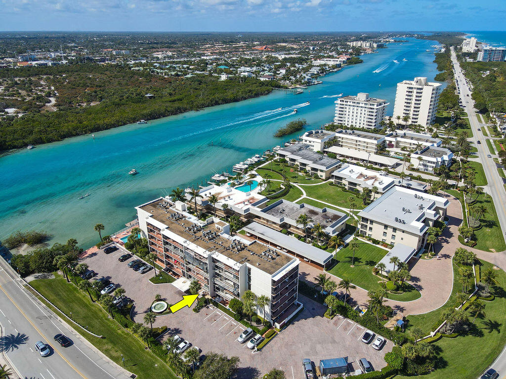 225 South Beach Road, Unit 103 Tequesta, FL 33469 - Photo 44 of 45 225SBeachRd#103Aerial(11)a