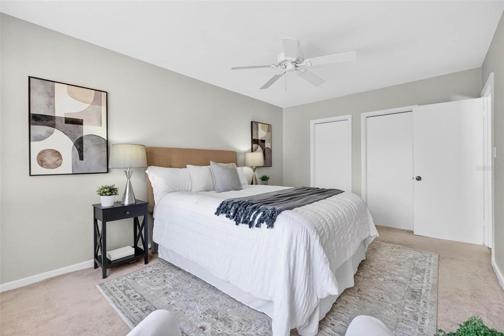 300 22nd Avenue South St. Petersburg, FL 33705 - Photo 22 of 82 a bedroom with a bed and painting on the wall