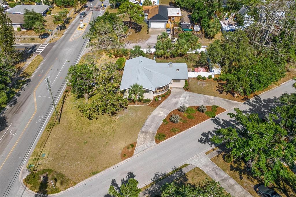300 22nd Avenue South St. Petersburg, FL 33705 - Photo 64 of 82 an aerial view of a house with a swimming pool