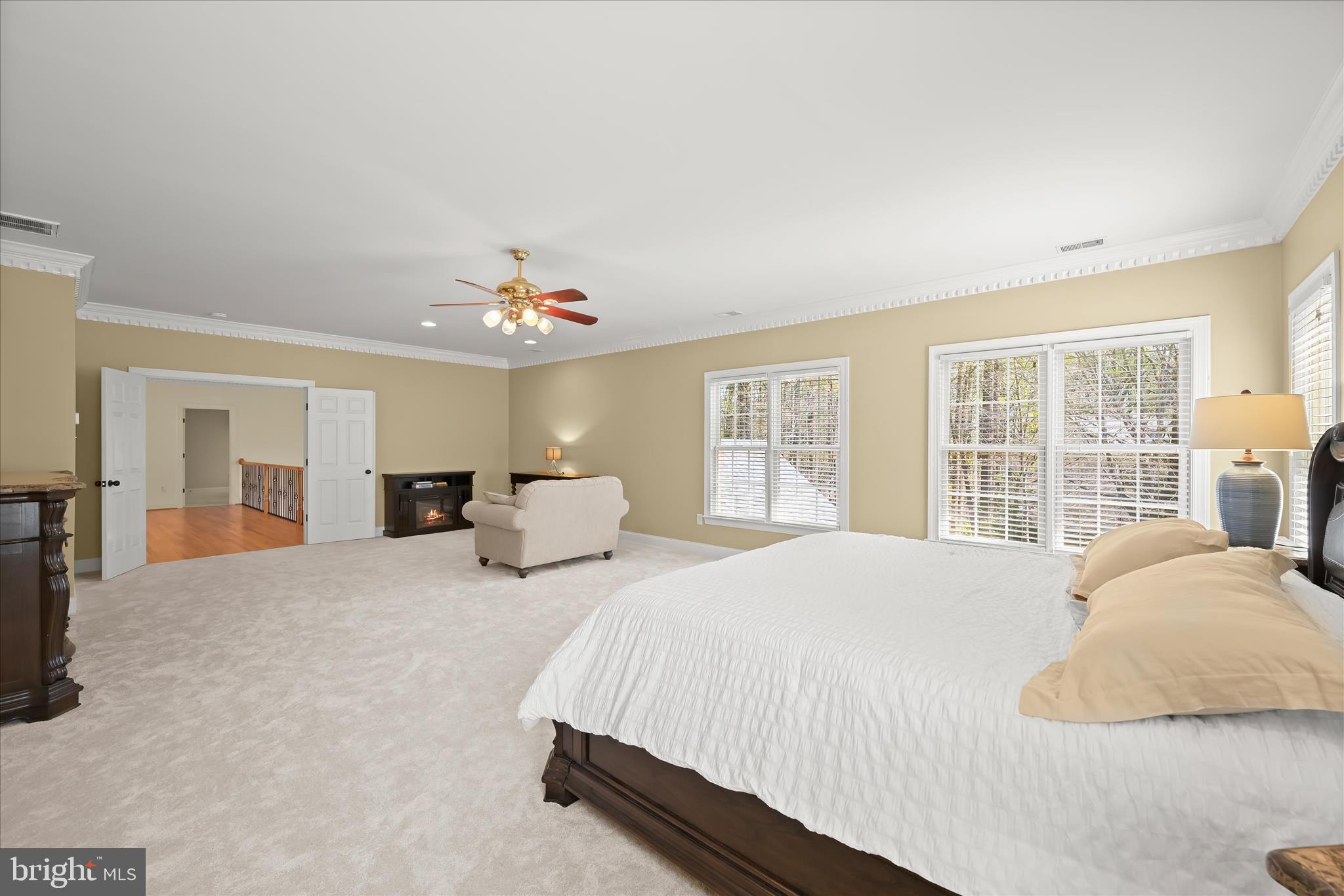 7016 Meandering Stream Way Fulton, MD 20759 - Photo 42 of 86 Spacious primary bedroom suite w/ sitting room