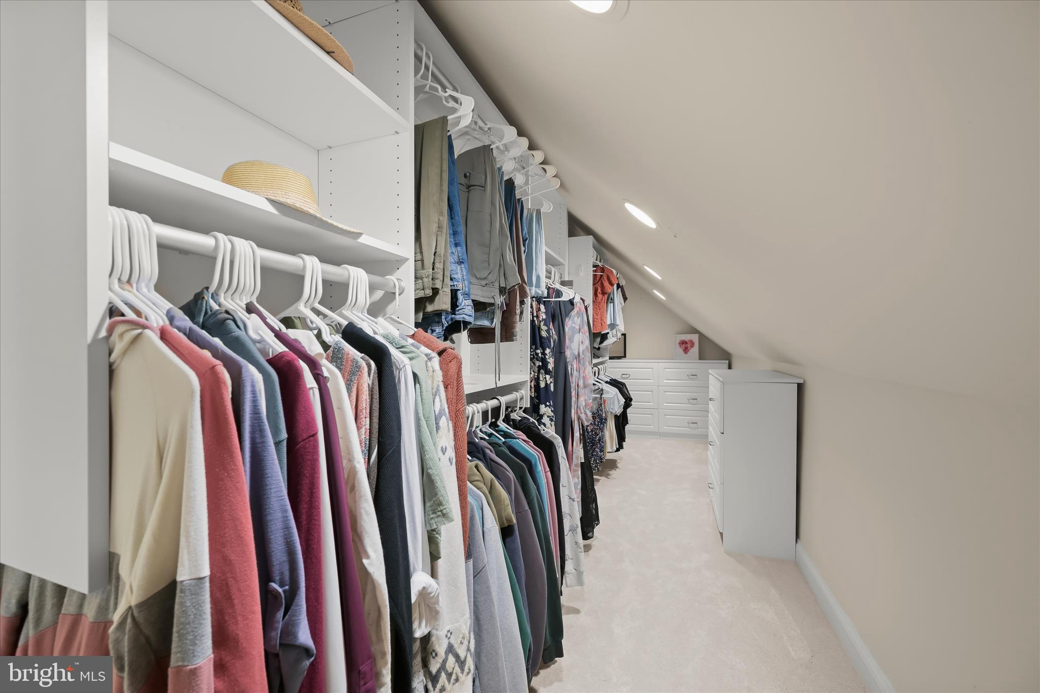 7016 Meandering Stream Way Fulton, MD 20759 - Photo 44 of 86 a view of walk in closet with clothes and shoes