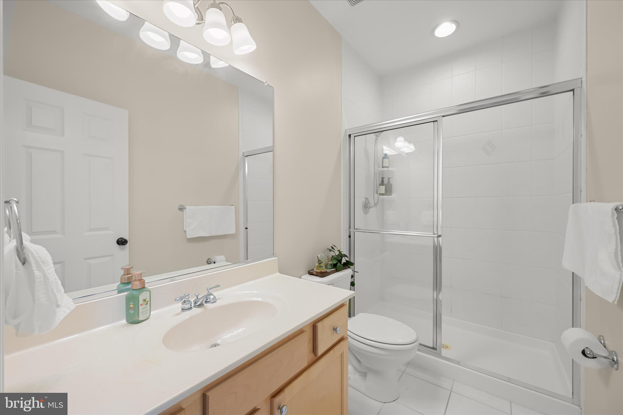 7016 Meandering Stream Way Fulton, MD 20759 - Photo 50 of 86 a bathroom with a sink a toilet and shower