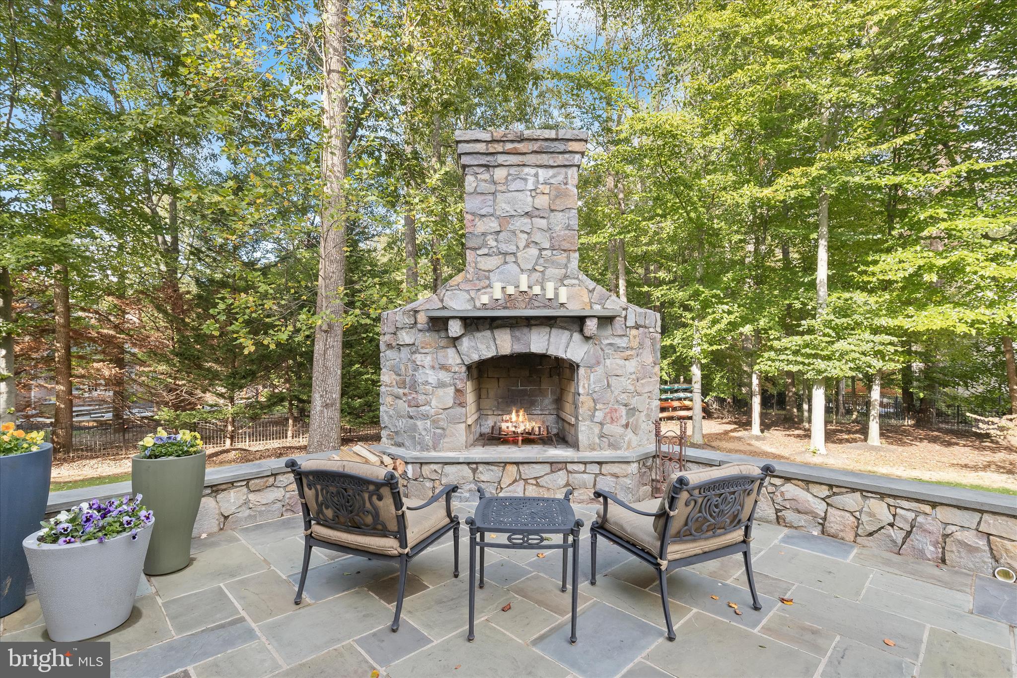 7016 Meandering Stream Way Fulton, MD 20759 - Photo 73 of 86 Rustic stone fireplace