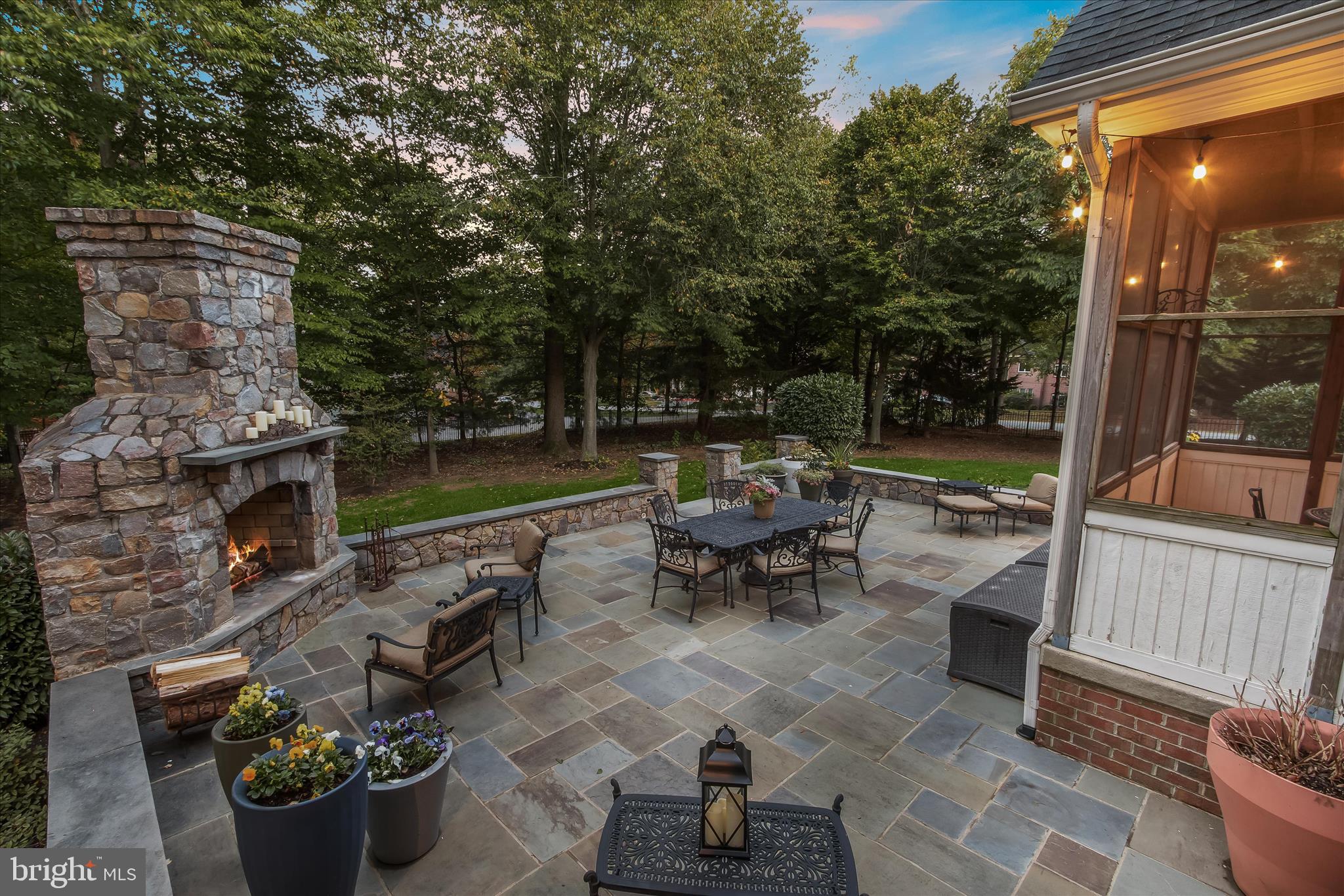 7016 Meandering Stream Way Fulton, MD 20759 - Photo 77 of 86 a view of a patio with couches and a potted plant on a table