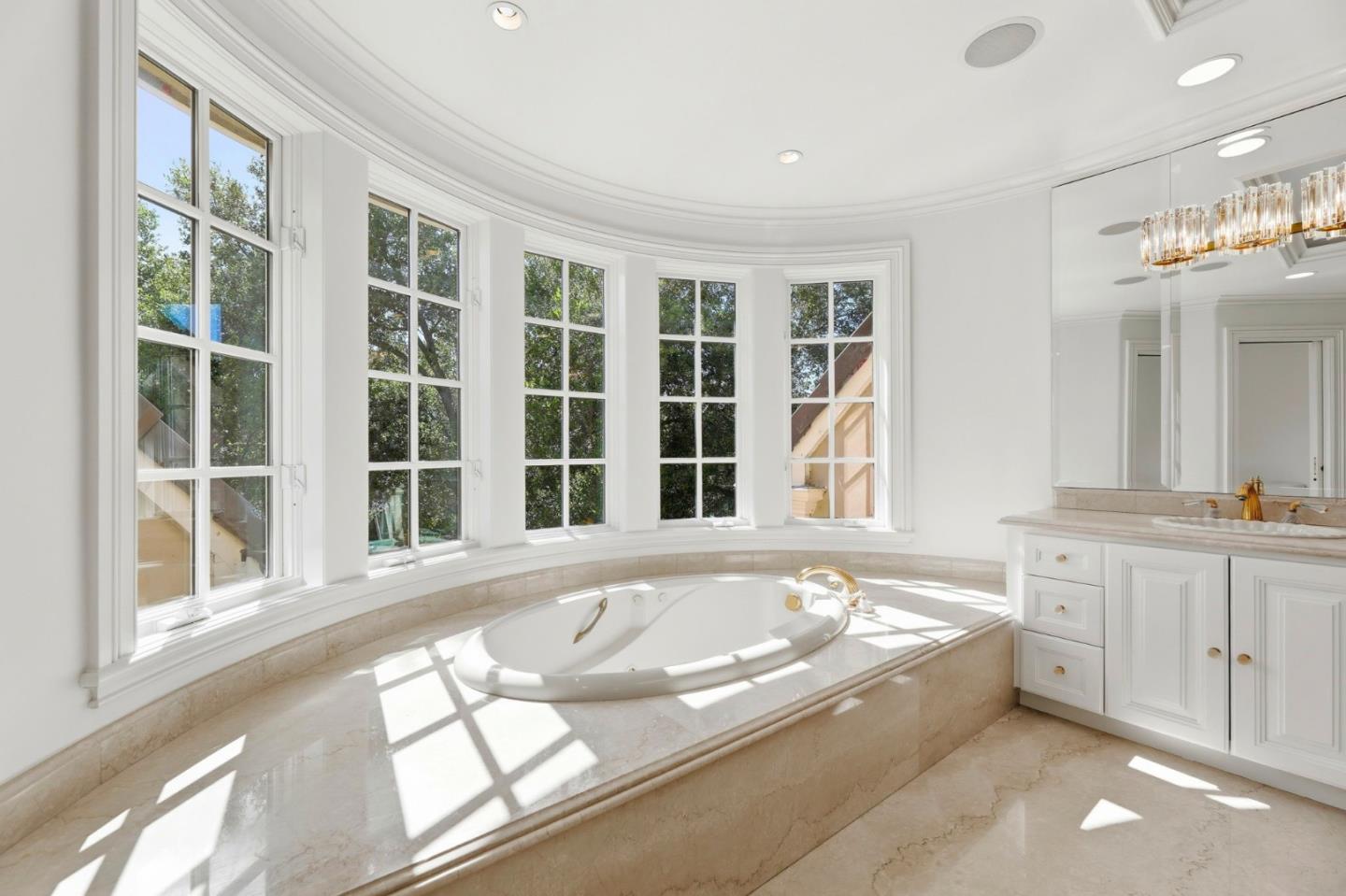 14113 Pike Road Saratoga, CA 95070 - Photo 44 of 78 a view of a large window and a couch