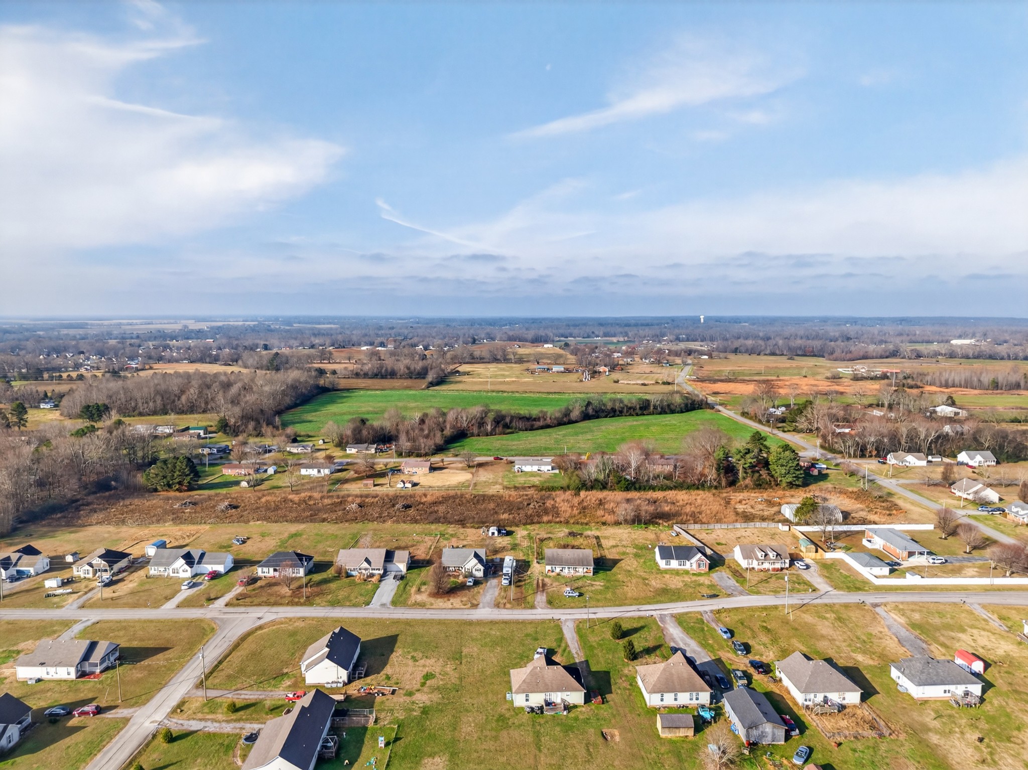 72 Monks Road Fayetteville, TN 37334 - Photo 7 of 13 an aerial view of a city with lots of residential buildings
