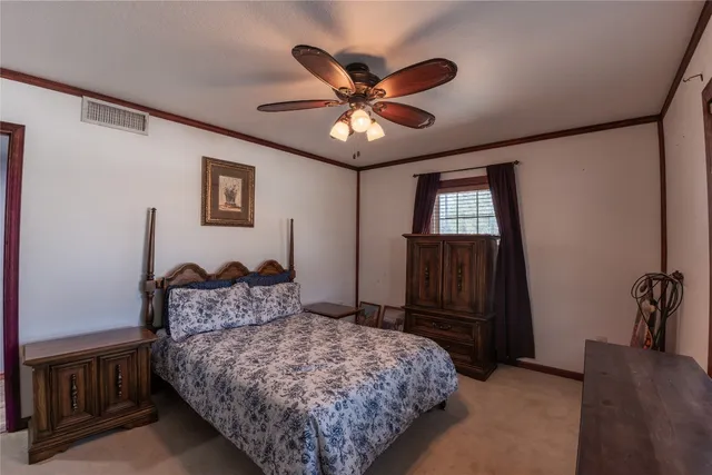 a view of a glass door