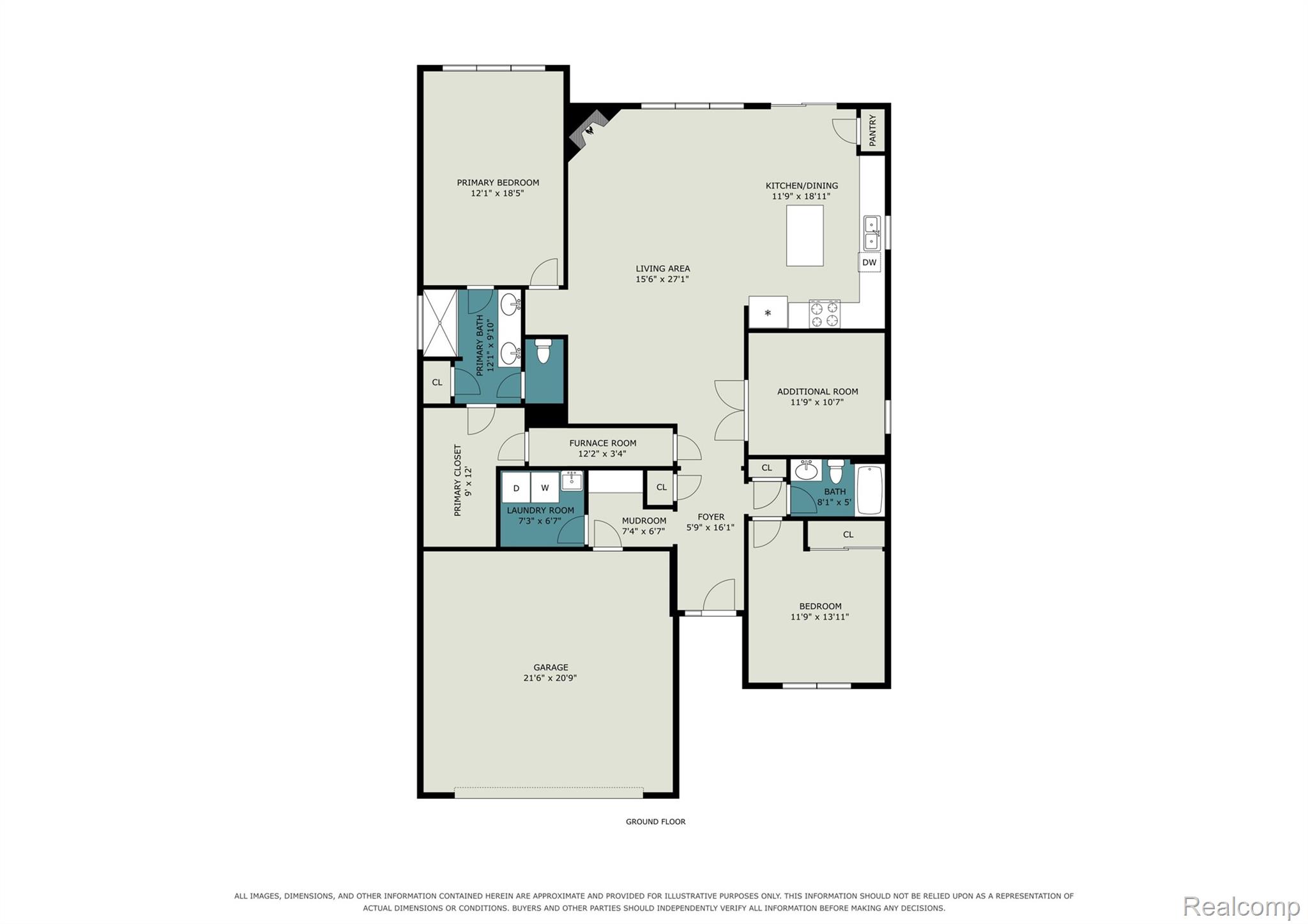 50153 Fowler Road Canton, MI 48188 - Photo 27 of 27 Floor plan