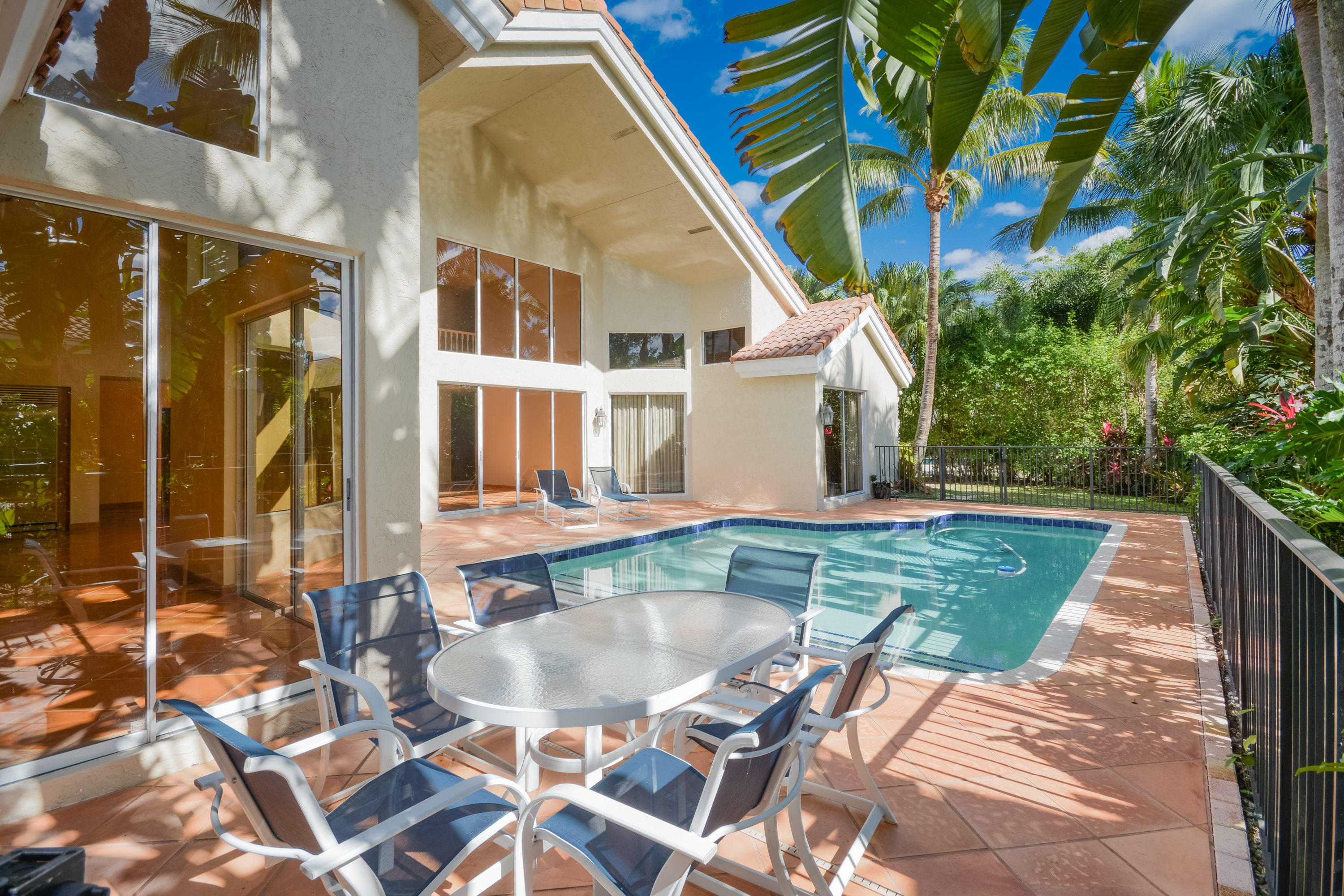 3046 Northwest 61st Street Boca Raton, FL 33496 - Photo 51 of 55 Pool view from the House