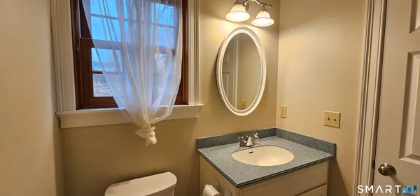 a view of a room with chairs