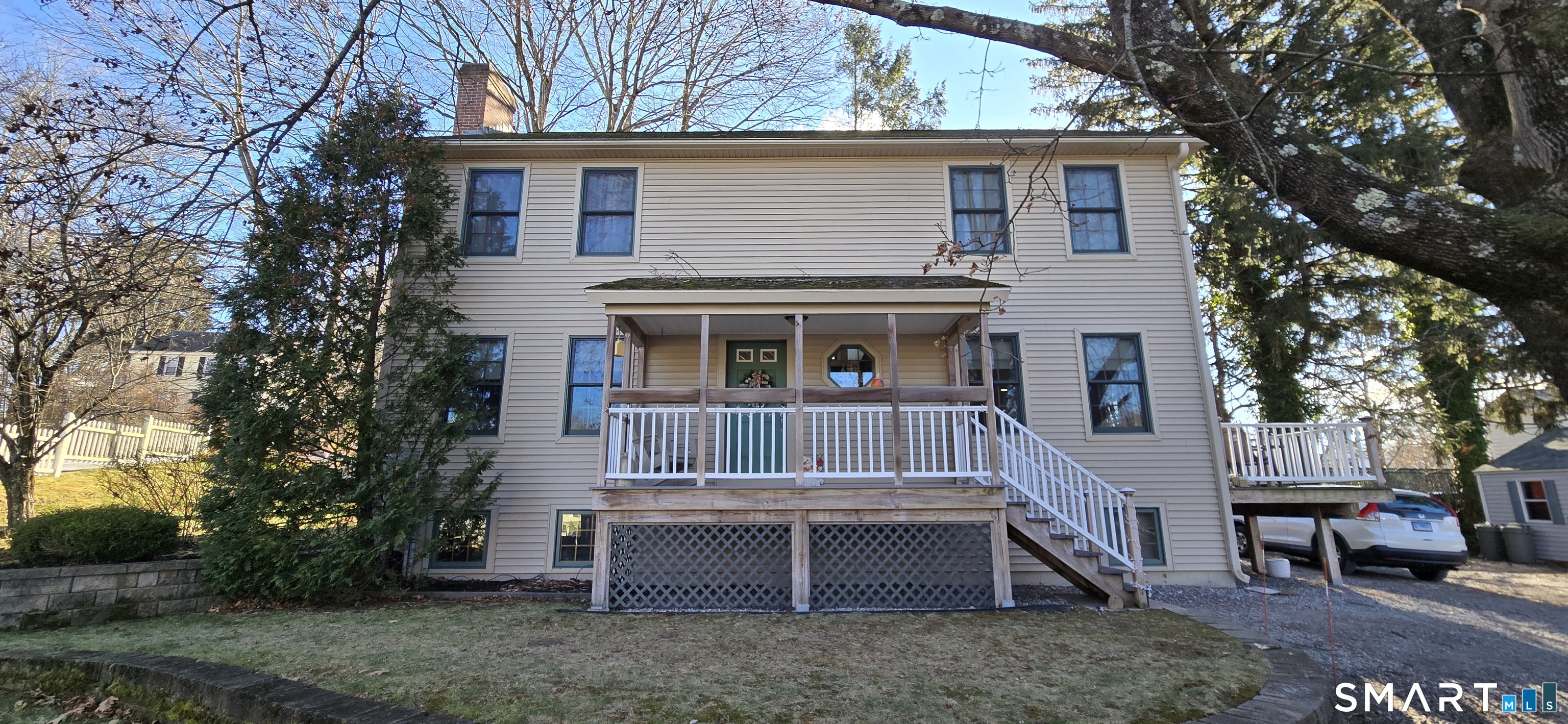 87 Main Street Deep River, CT 06417 - Photo 3 of 37 front view of a house with a porch