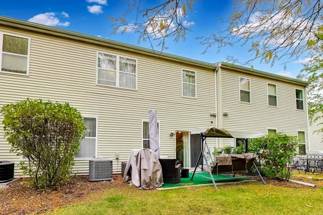 a view of a house with a patio