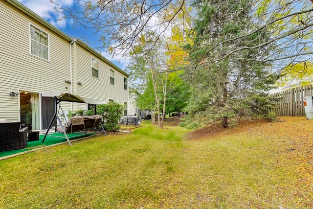 a view of a house with a patio