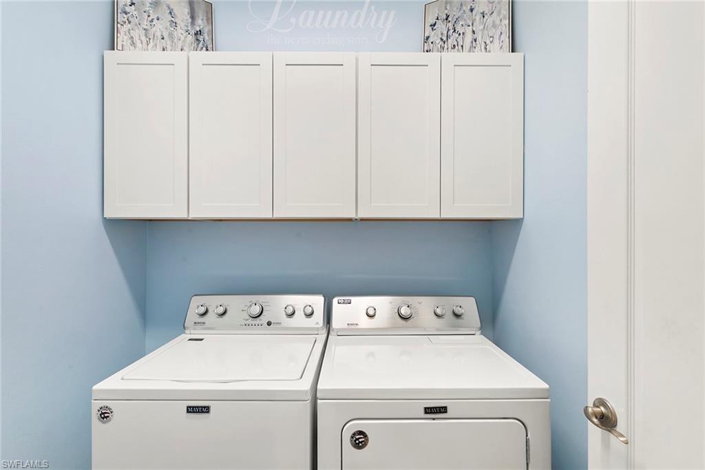 14796 Windward Lane Naples, FL 34114 - Photo 28 of 50 a utility room with dryer and washer