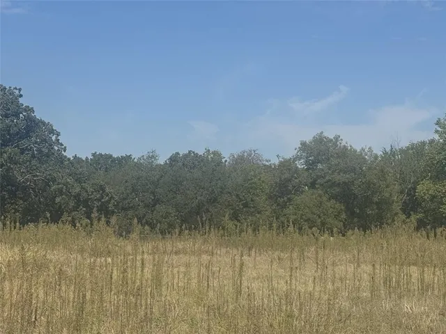 a view of a lake with a city