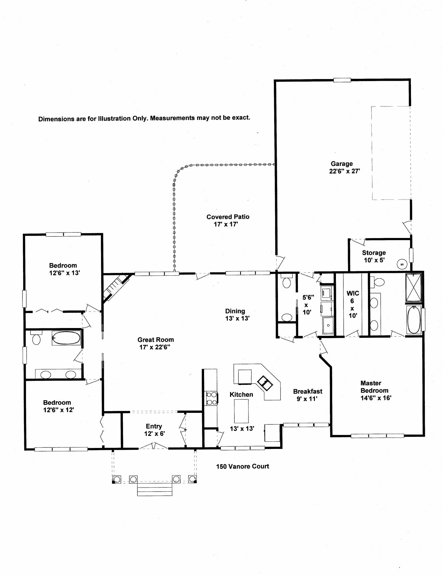 150 Vanore Road West End, NC 27376 - Photo 24 of 24 Floor Plan