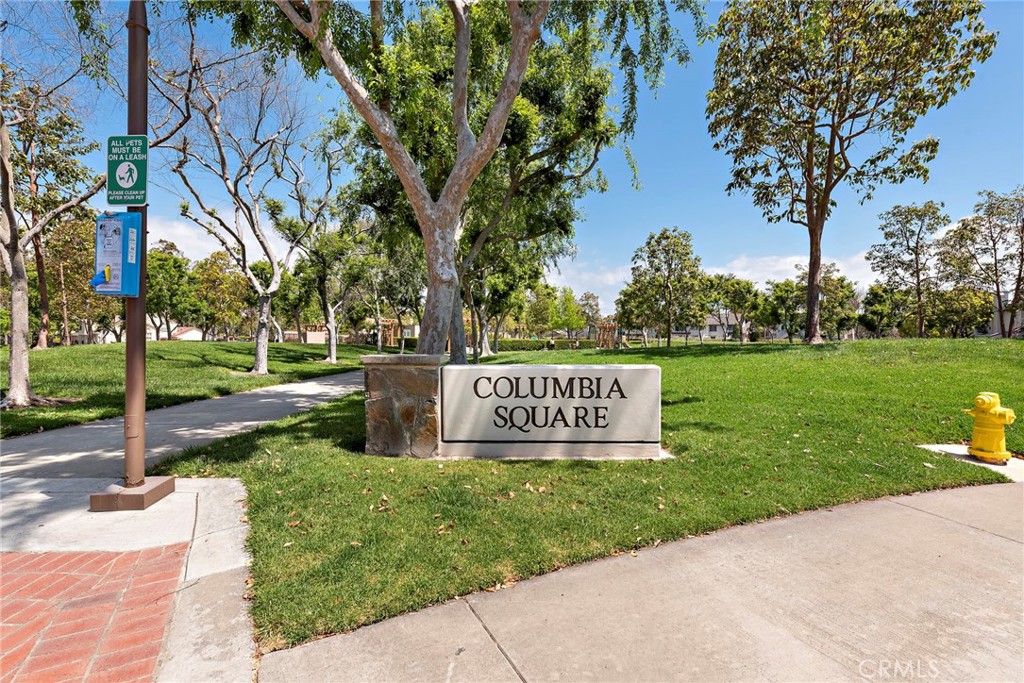 22 Exeter, Unit 23 Irvine, CA 92612 - Photo 23 of 30 a sign on the side of the road