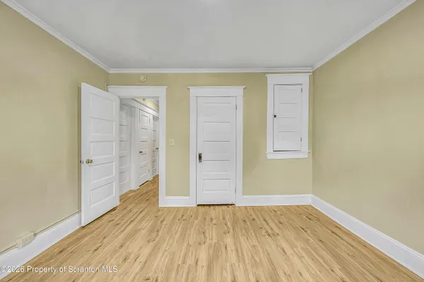 wooden floor in an empty room