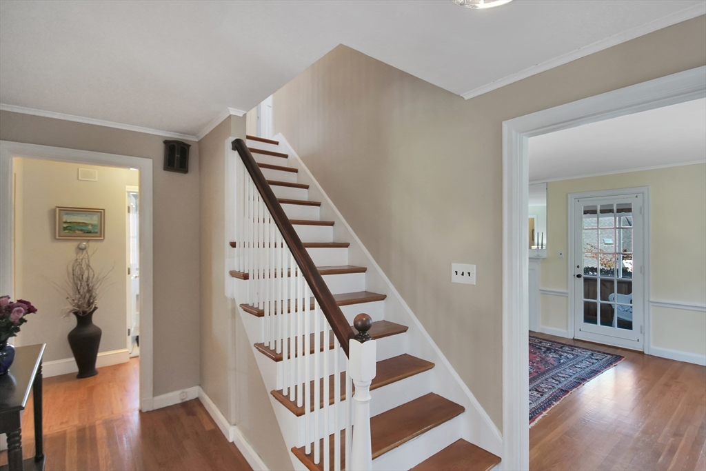106 Channing Road Watertown, MA 02472 - Photo 7 of 39 a view of an entryway with wooden floor