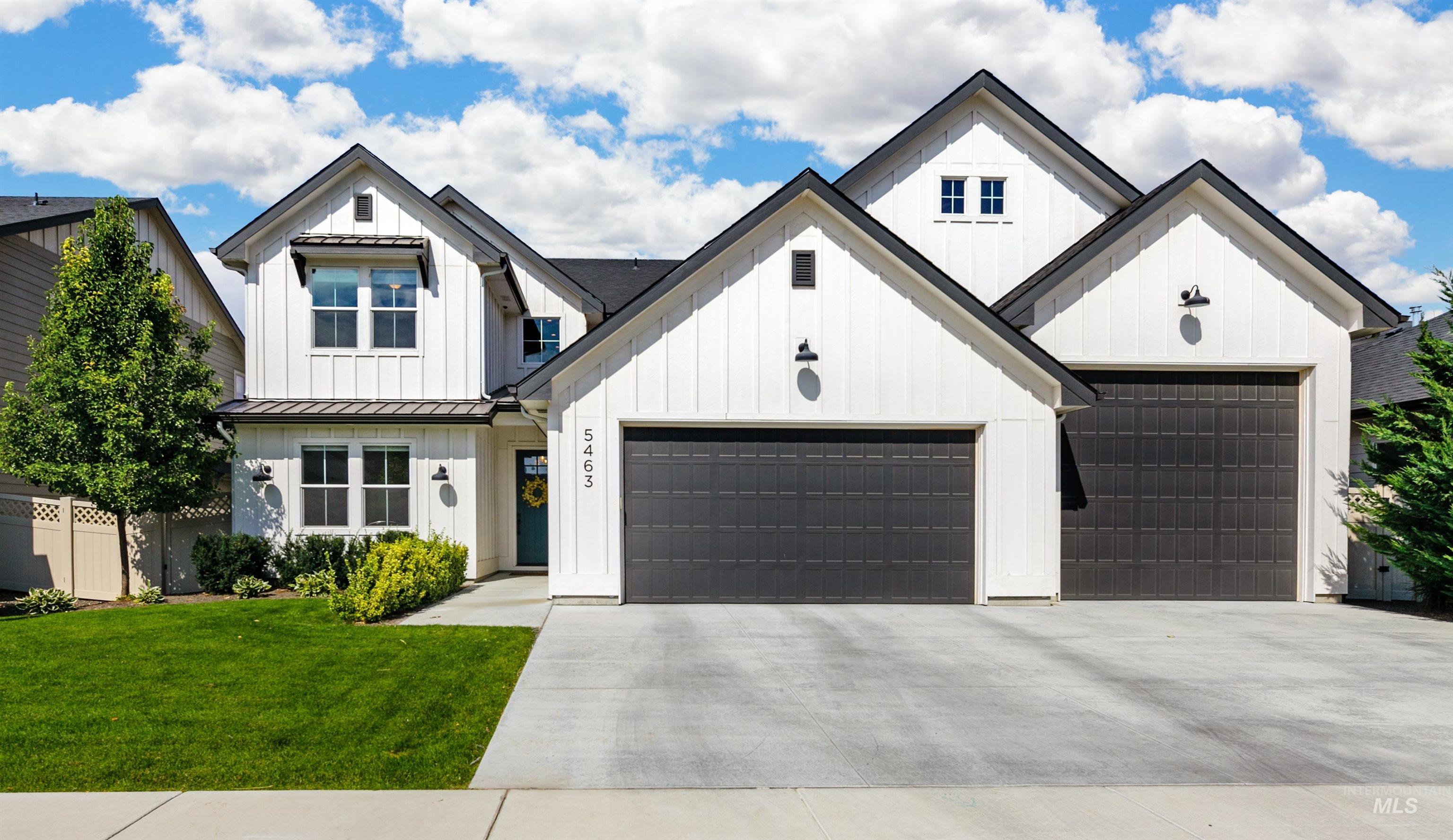 5463 North Exeter Way Meridian, ID 83646 - Photo 1 of 36 Great curb appeal, beautifully landscaped with RV garage.