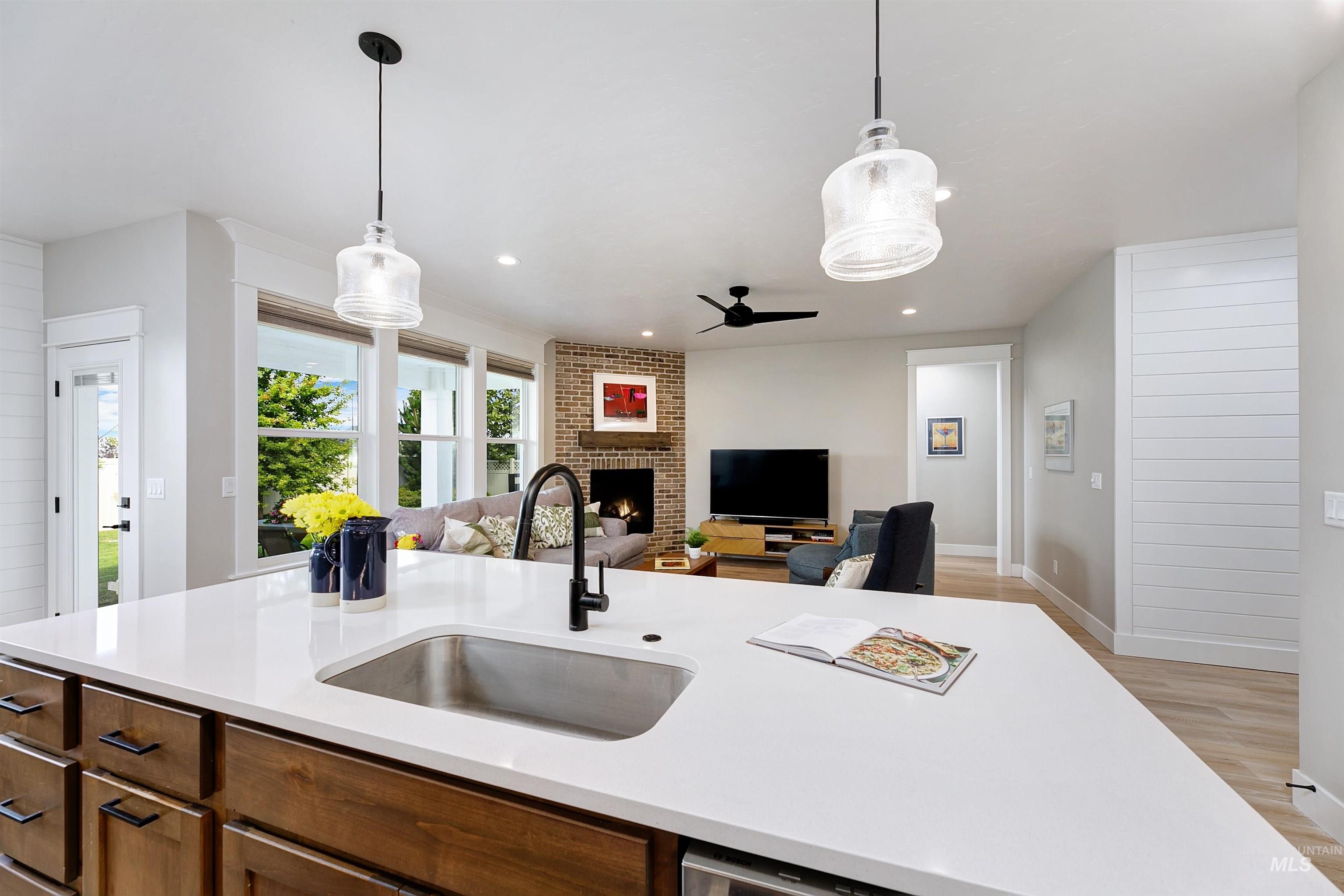 5463 North Exeter Way Meridian, ID 83646 - Photo 36 of 36 Open floor plan great for entertaining!