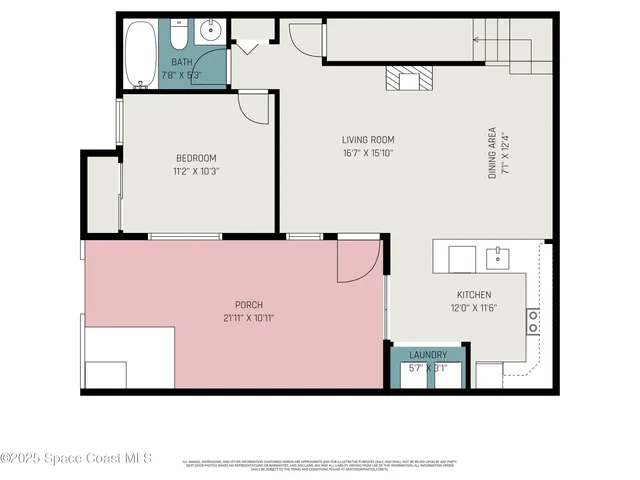 $219,600 | 1010 Abada Court Northeast, Unit 102, Palm Bay, FL 32905